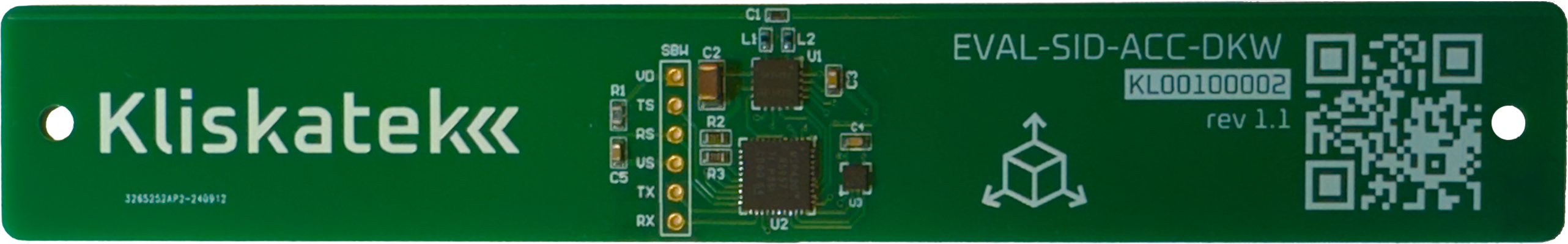 EVAL-SID-ACC-DKW 3-axis accelerometer sensor tag