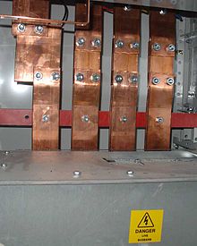 Switchgear busbars