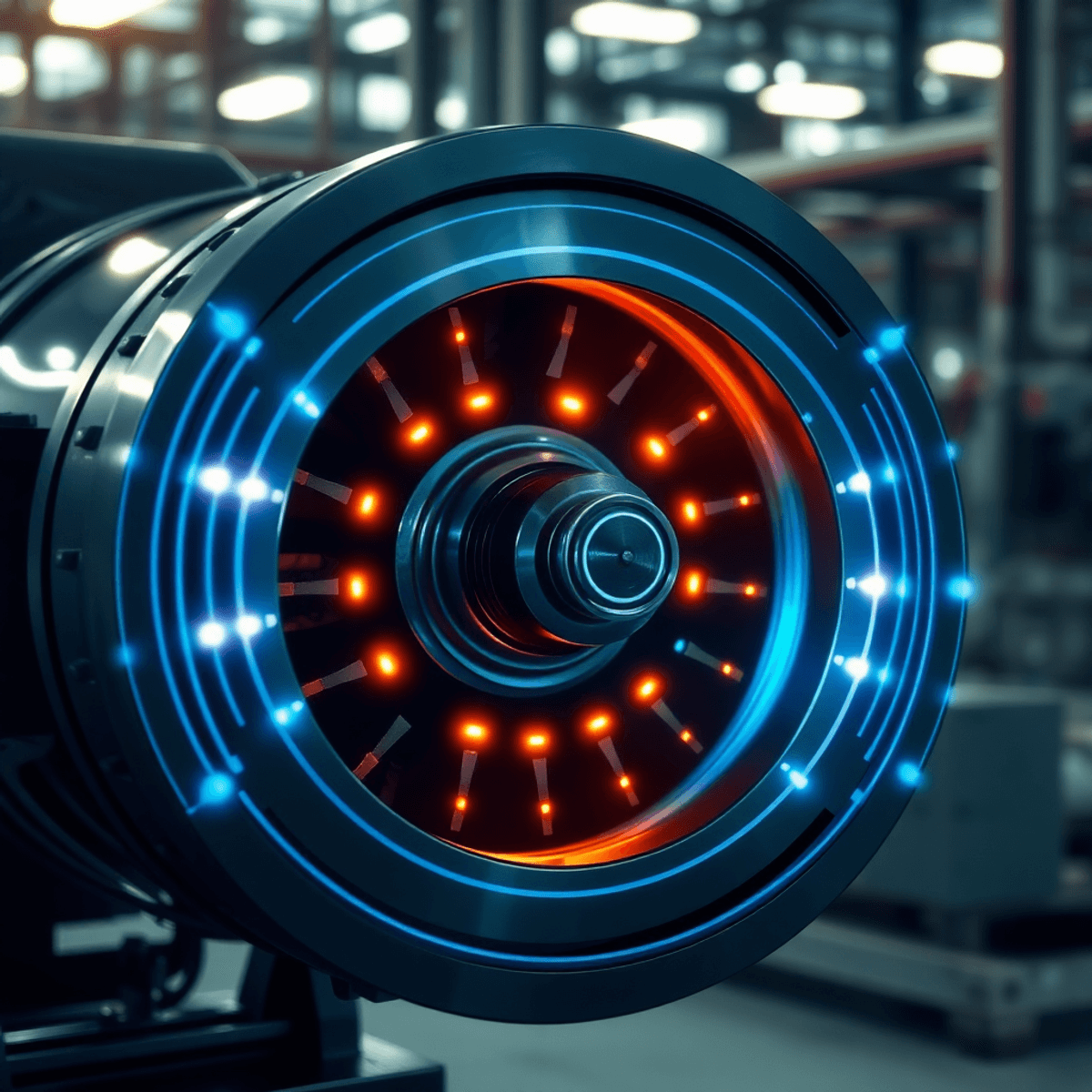 Electric motor rotor